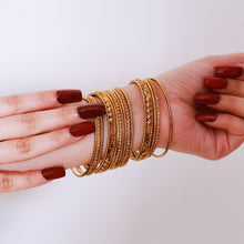 Mawla Signature Gold Plated Bangles Set