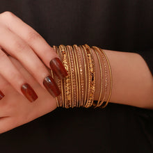 Mawla Signature Gold Plated Bangles Set